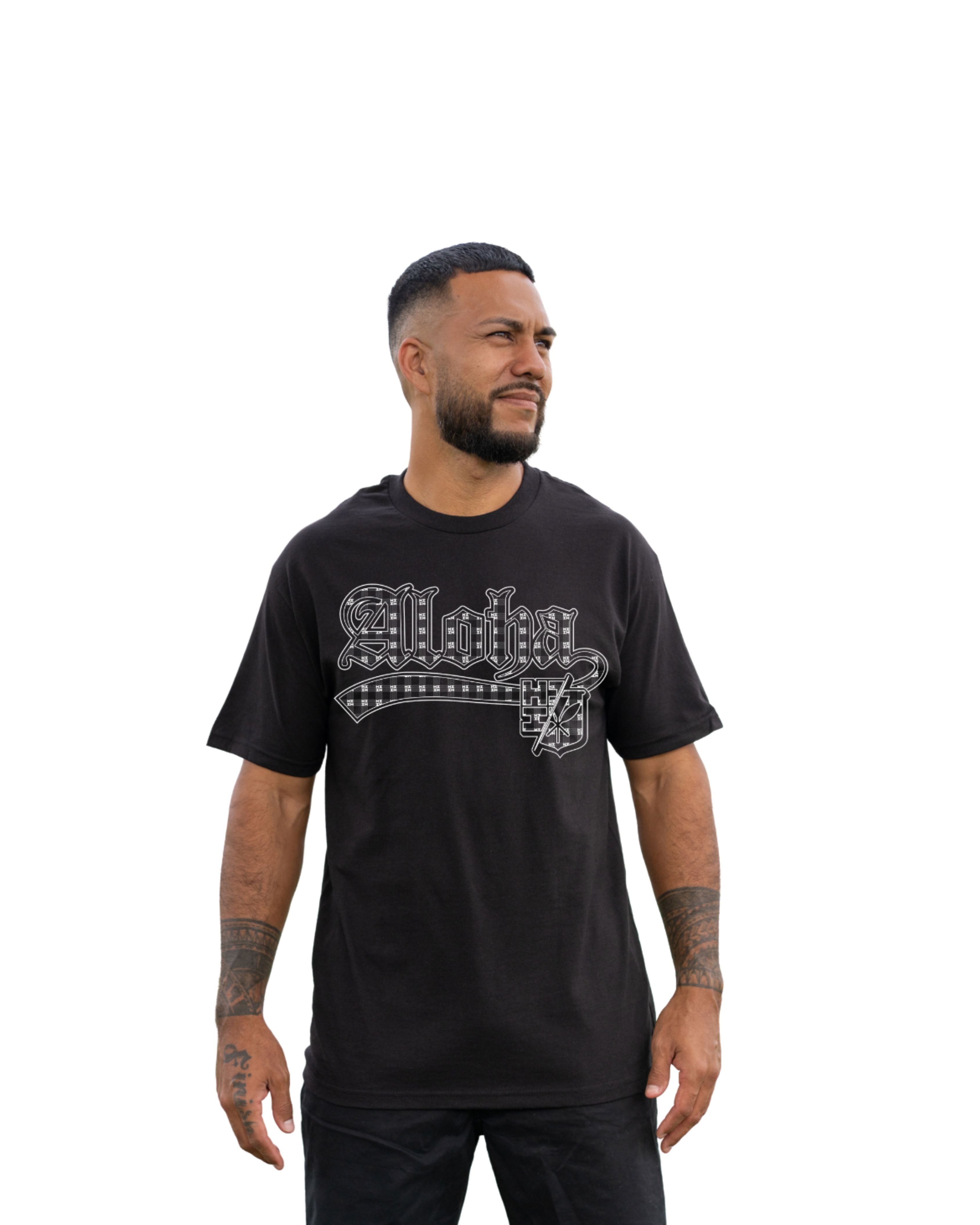 ALOHA PALAKA BLACK T-SHIRT – Hawaii's Finest