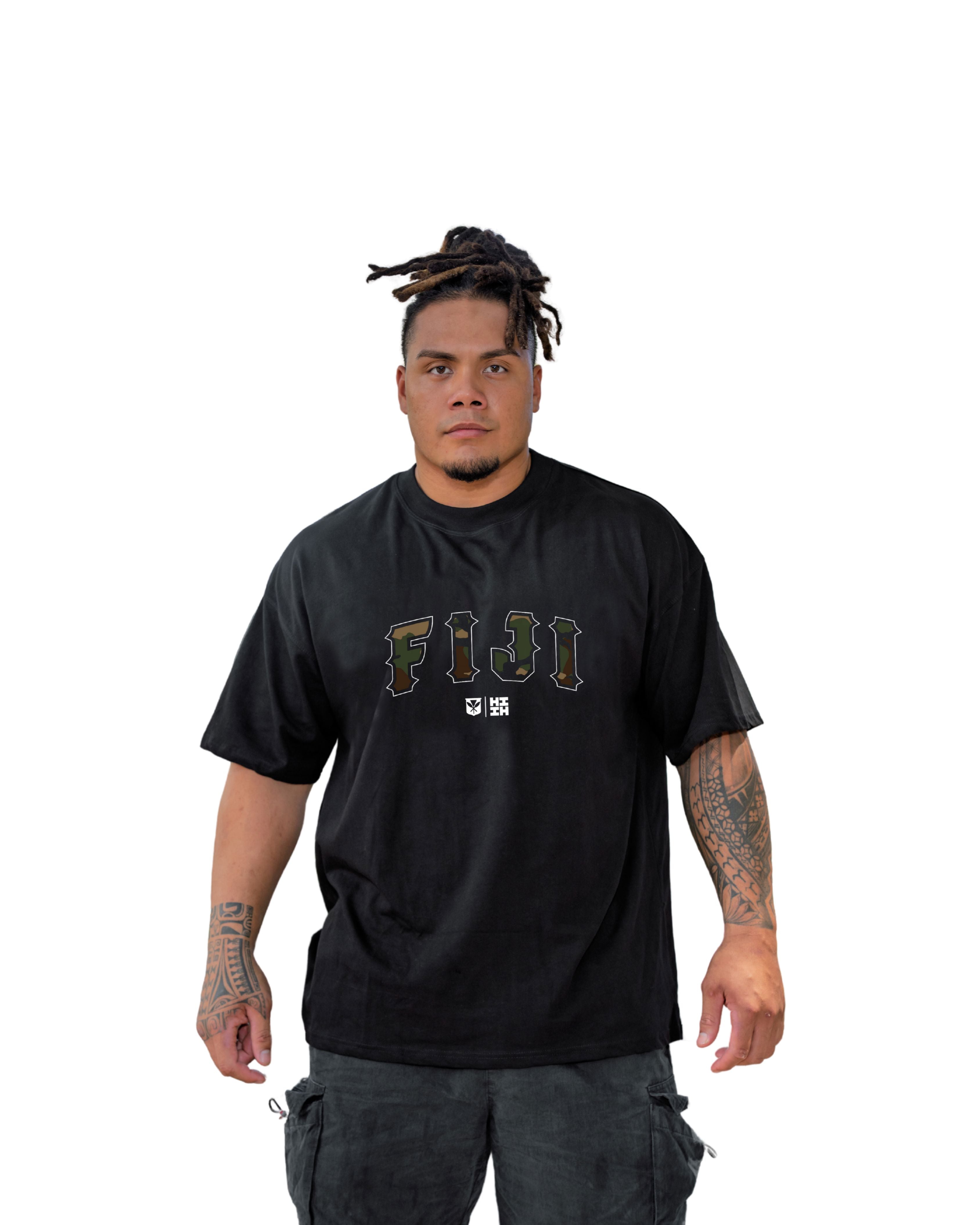 FIJI CAMO T-SHIRT Shirts Hawaii's Finest SMALL