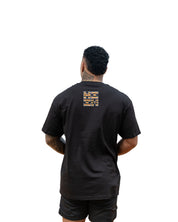 FLAG CAMO LOGO ORANGE T-SHIRT Shirts Hawaii's Finest