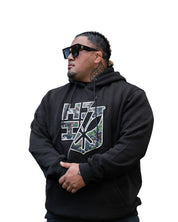 FOREST CAMO HOODIE Jacket Hawaii's Finest SMALL