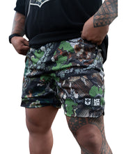 FOREST CAMO MESH SHORTS Shorts Hawaii's Finest SMALL