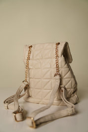 IVORY TRIANGLE QUILT BACKPACK Bags Hawaii's Finest