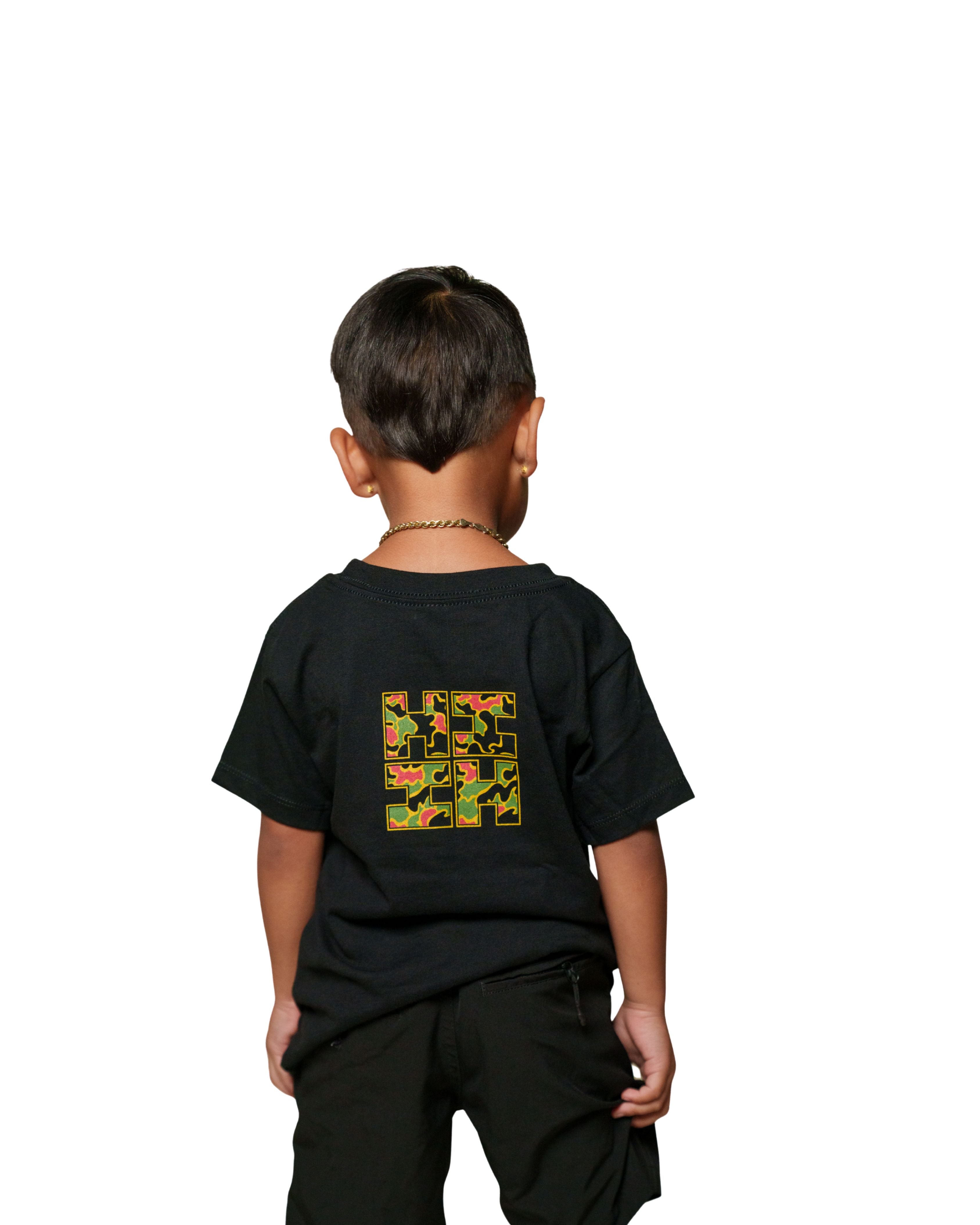 KEIKI CAMO LOGO RASTA T-SHIRT Shirts Hawaii's Finest