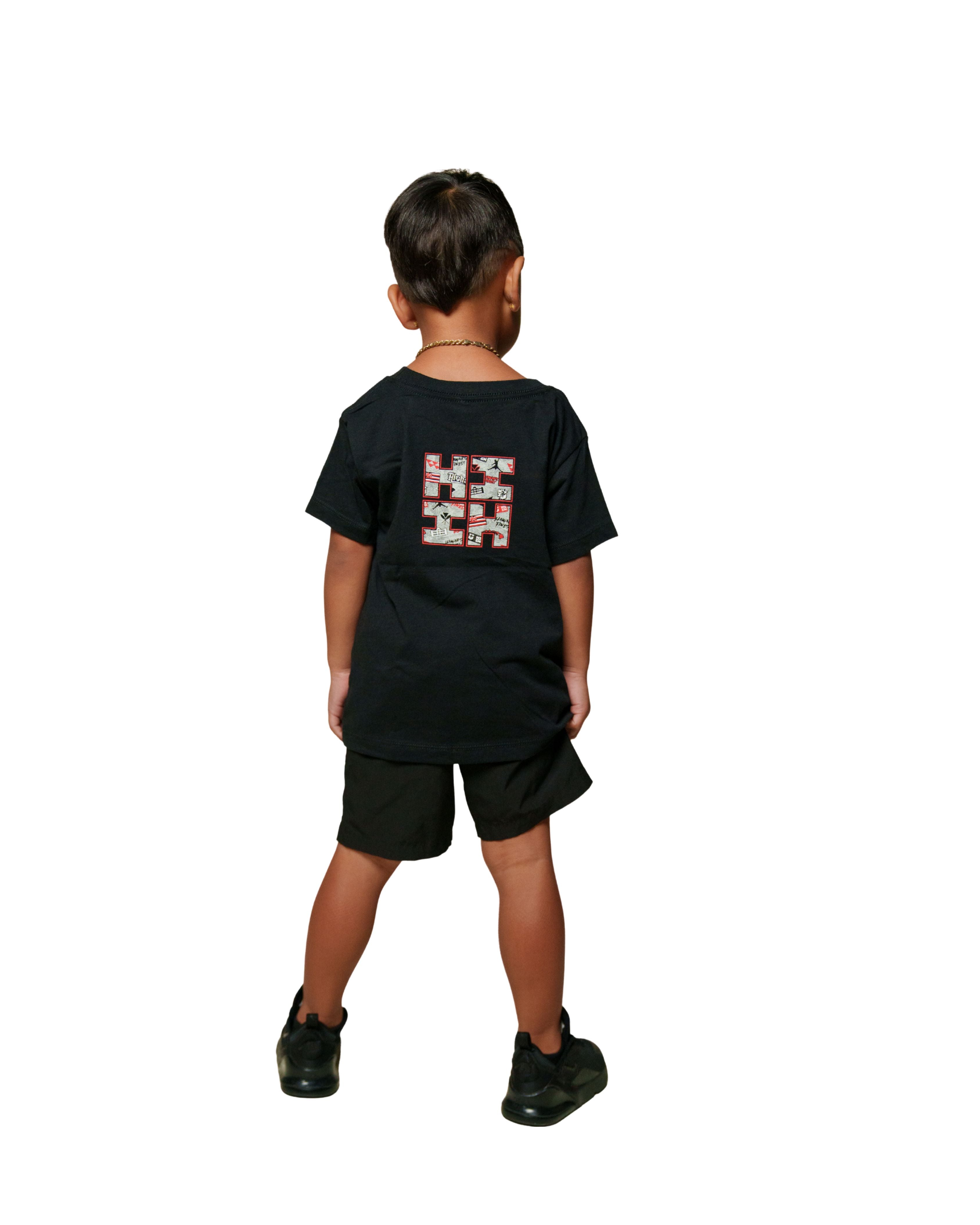 KEIKI STREET COLLAGE LOGO RED T-SHIRT Shirts Hawaii's Finest