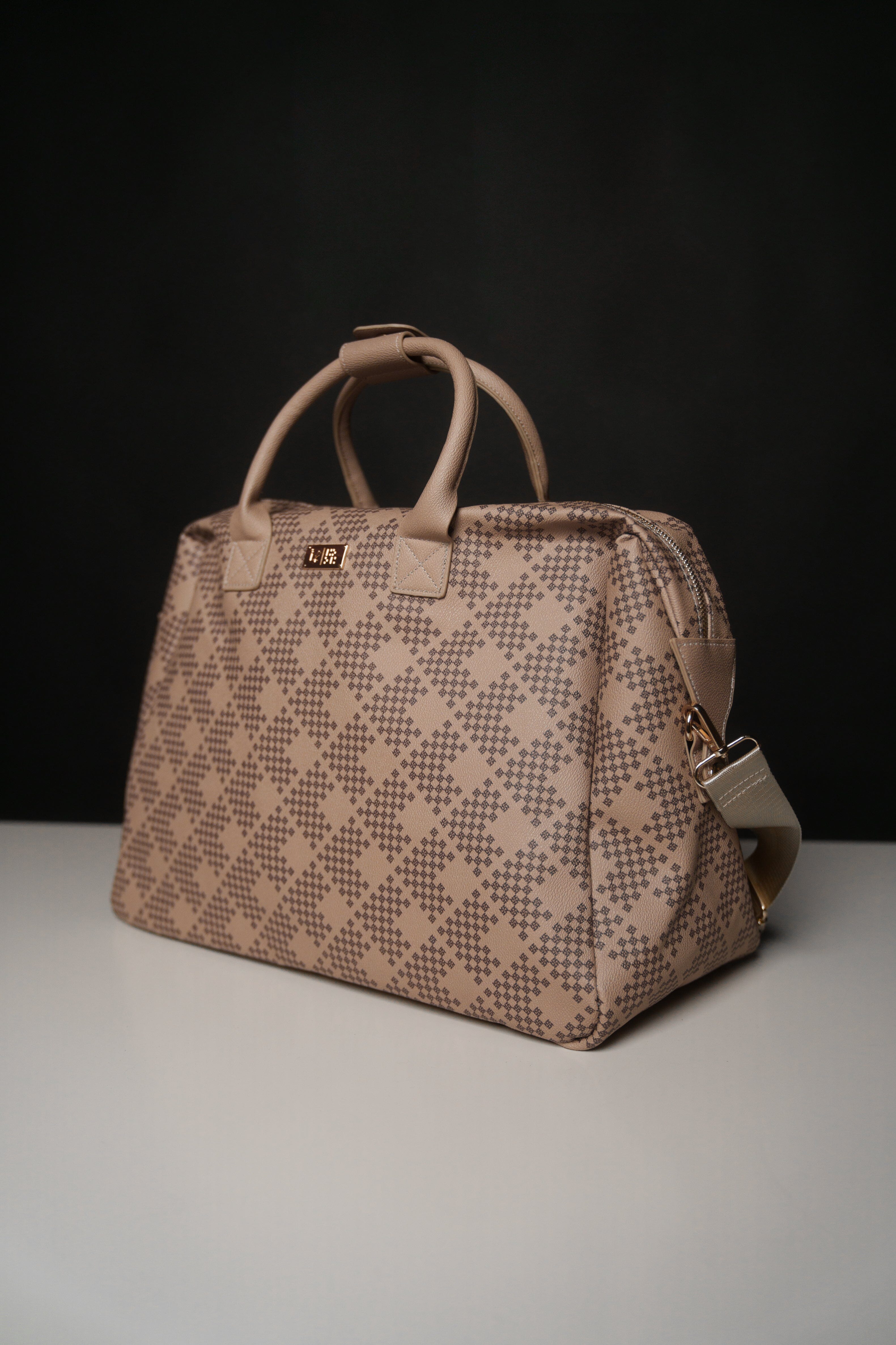 LUXURY TRIANGLE TAN DUFFLE Bags Hawaii's Finest