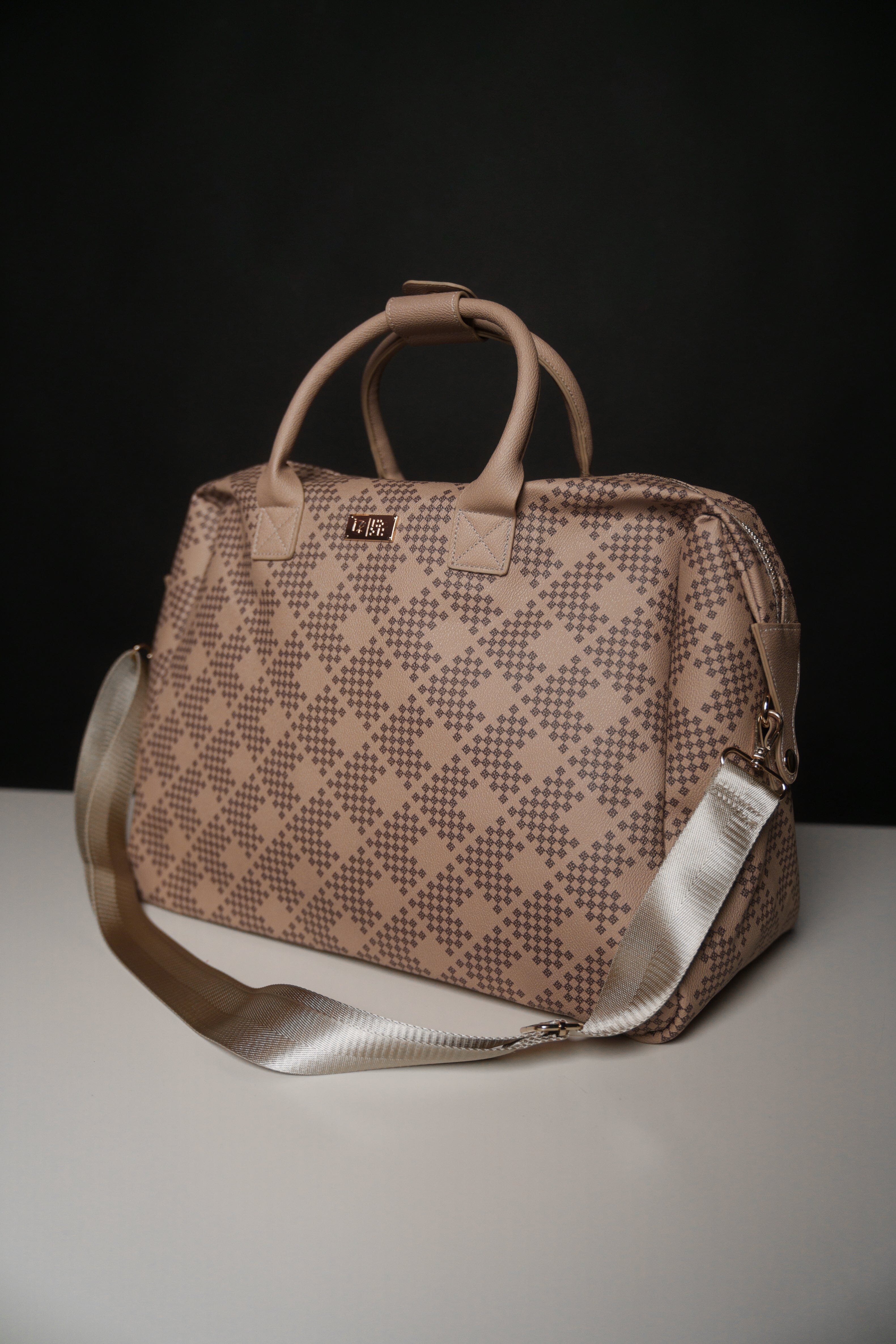 LUXURY TRIANGLE TAN DUFFLE Bags Hawaii's Finest