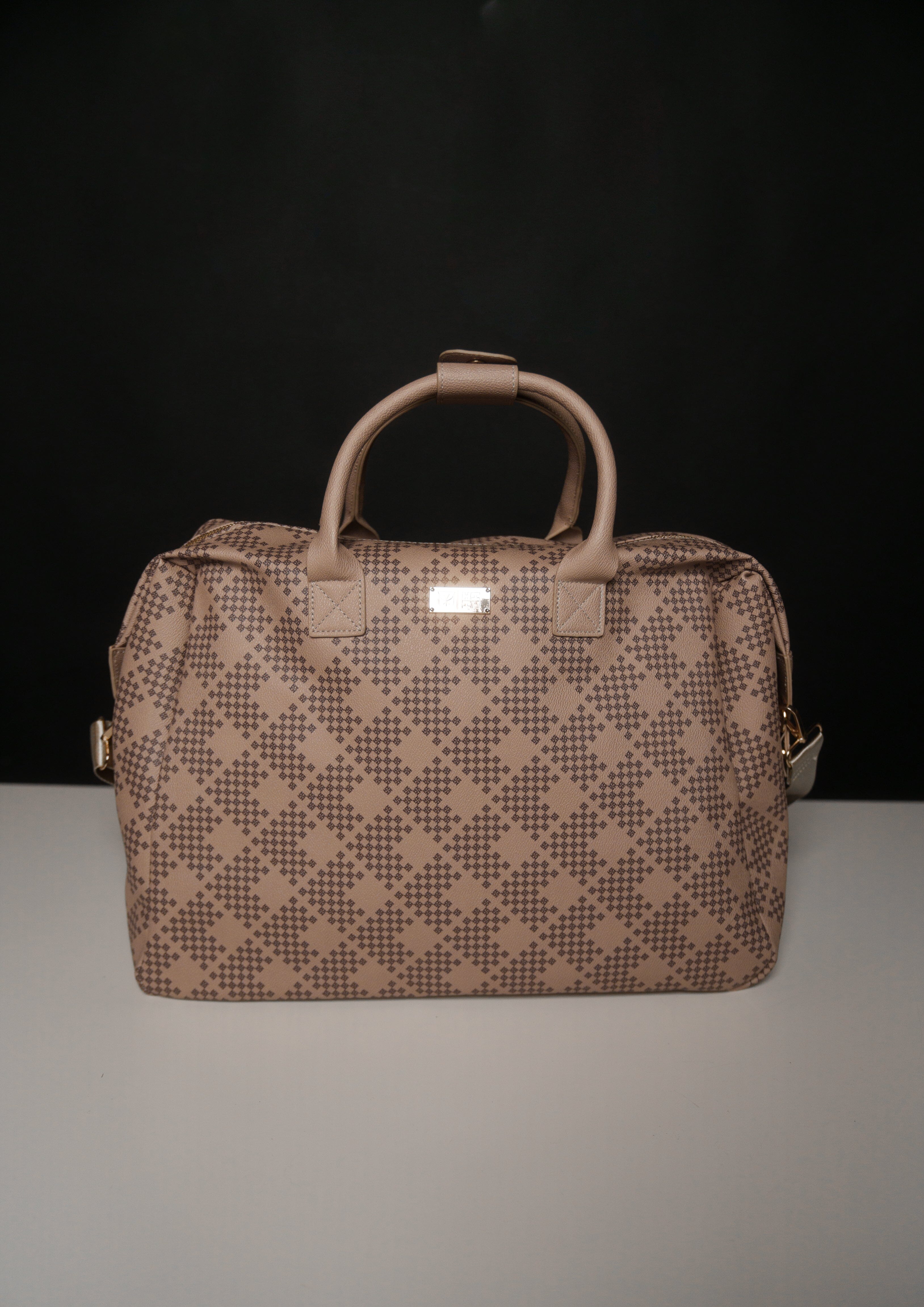 LUXURY TRIANGLE TAN DUFFLE Bags Hawaii's Finest