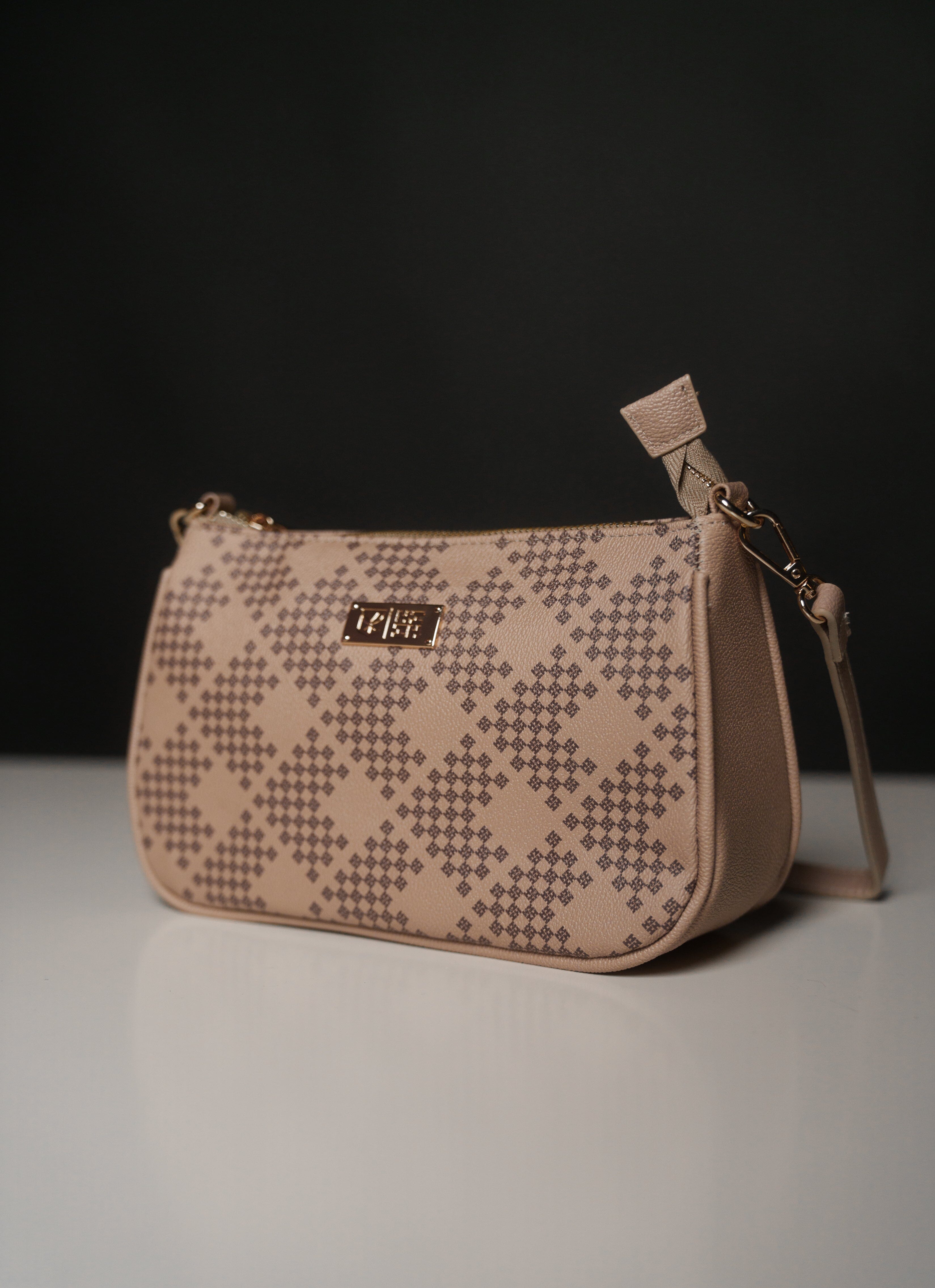 LUXURY TRIANGLE TAN PURSE Bags Hawaii's Finest