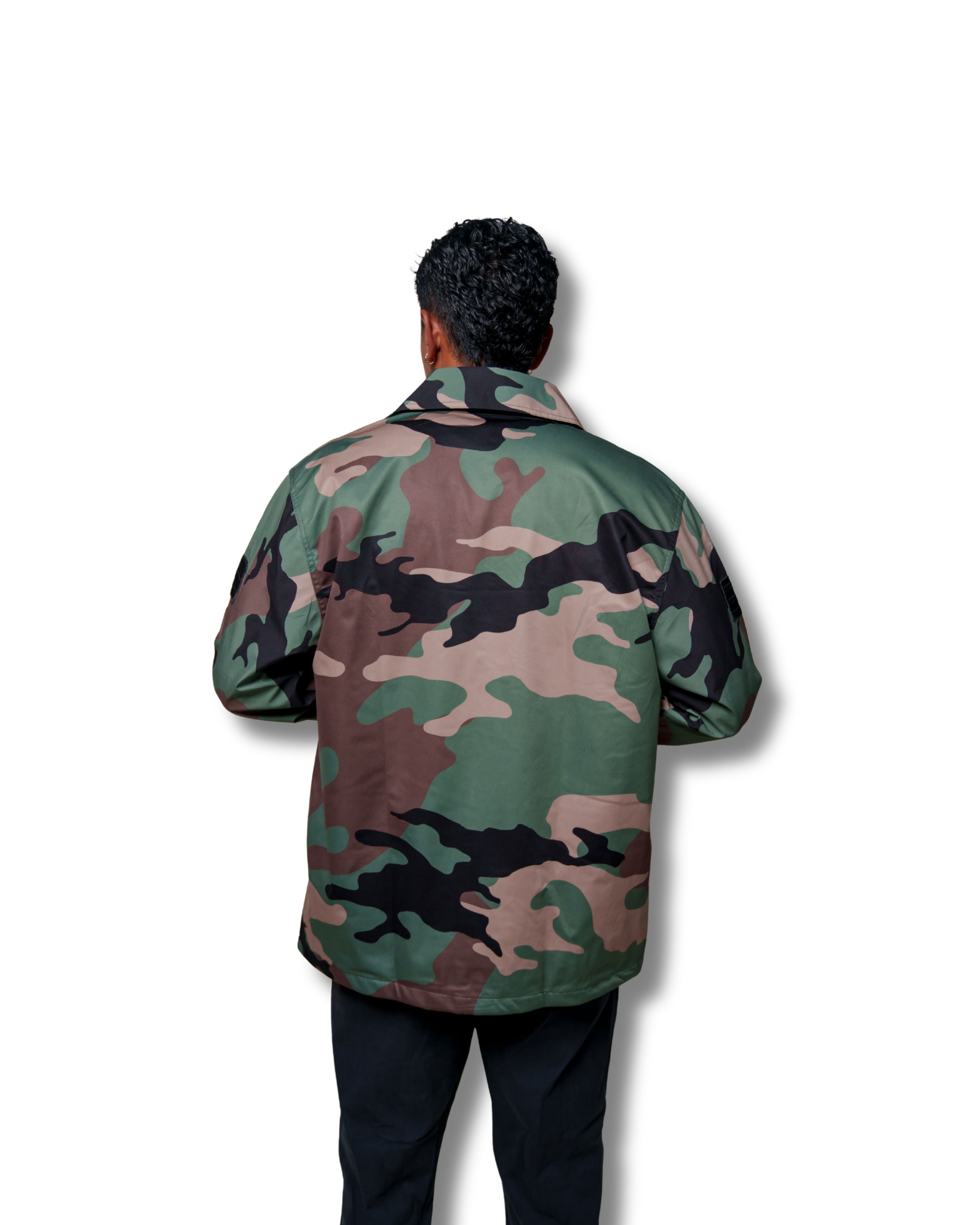 MILITARY CAMO FIELD JACKET Jacket Hawaii's Finest