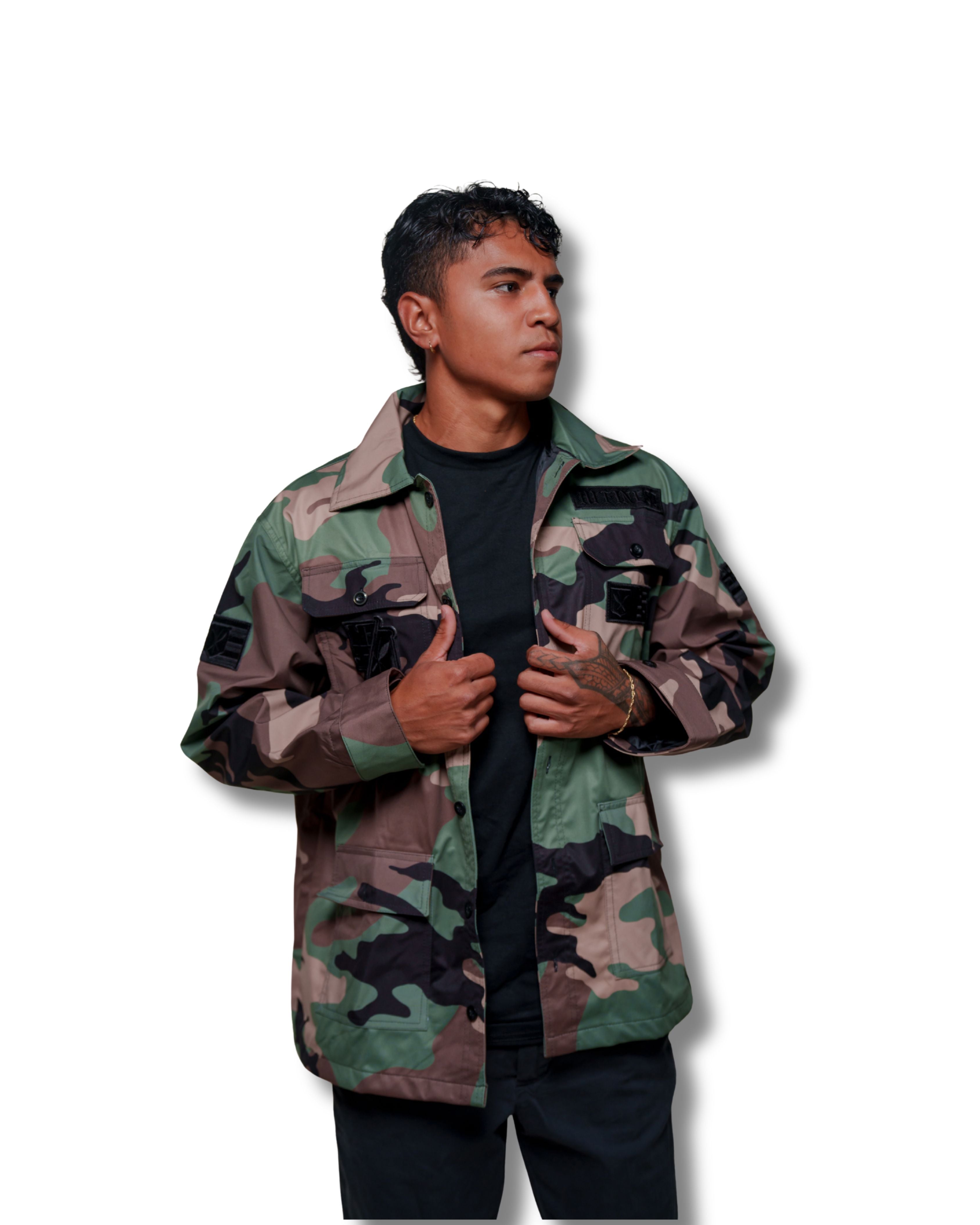 MILITARY CAMO FIELD JACKET Jacket Hawaii's Finest