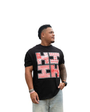 MIX MATCH LOGO RED T-SHIRT Shirts Hawaii's Finest MEDIUM