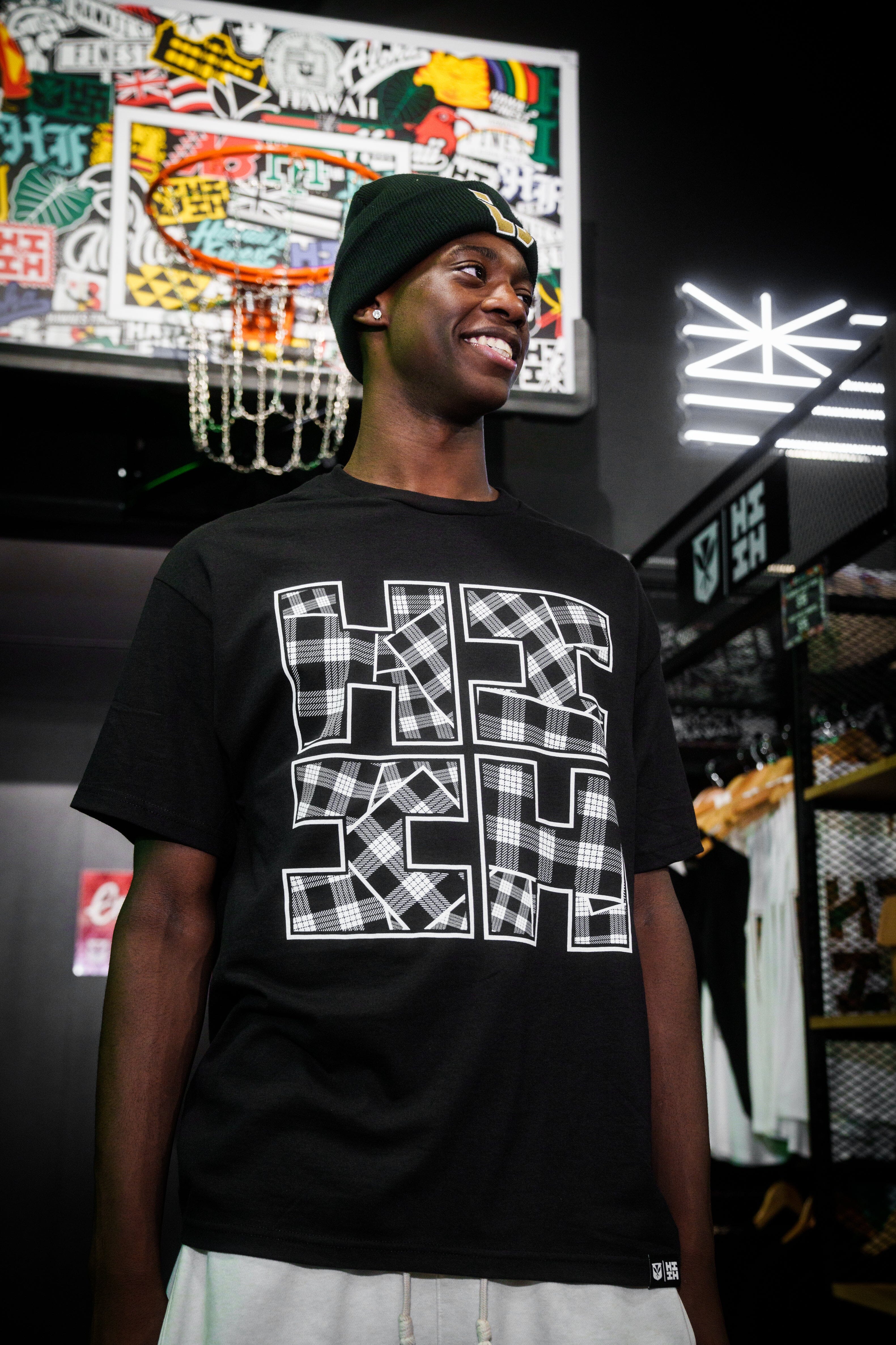 PALAKA TILE LOGO BW T-SHIRT (ALL SALES FINAL) – Hawaii