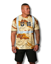 SAFETY DESERT CAMO DRI-FIT T-SHIRT Jacket Hawaii's Finest
