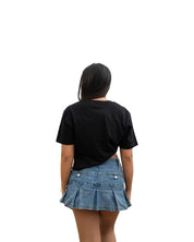 WOMEN'S MIX MATCH LOGO BLACK TOP Shirts Hawaii's Finest
