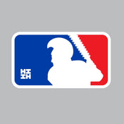 2024 FULL COLOR STICKERS Utility Hawaii's Finest BATTER UP (4in x 2.2in) 