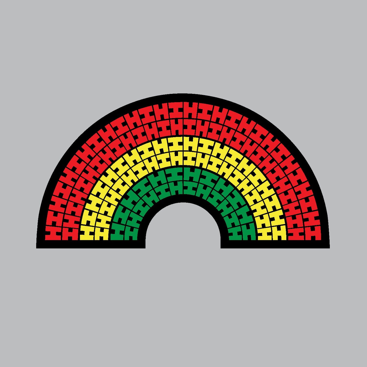 2024 FULL COLOR STICKERS Utility Hawaii's Finest HIFI RAINBOW (4in x 2.11in) 