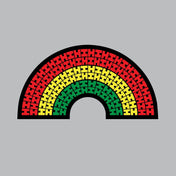 2024 FULL COLOR STICKERS Utility Hawaii's Finest HIFI RAINBOW (4in x 2.11in) 