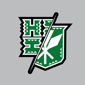 2024 FULL COLOR STICKERS Utility Hawaii's Finest WARRIOR SPLIT LOGO (3.2in x 3.6in) 