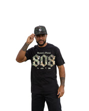 808 TREE CAMO GREEN T-SHIRT Shirts Hawaii's Finest MEDIUM 