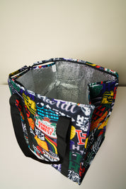 STICKERBOMB INSULATED TOTE