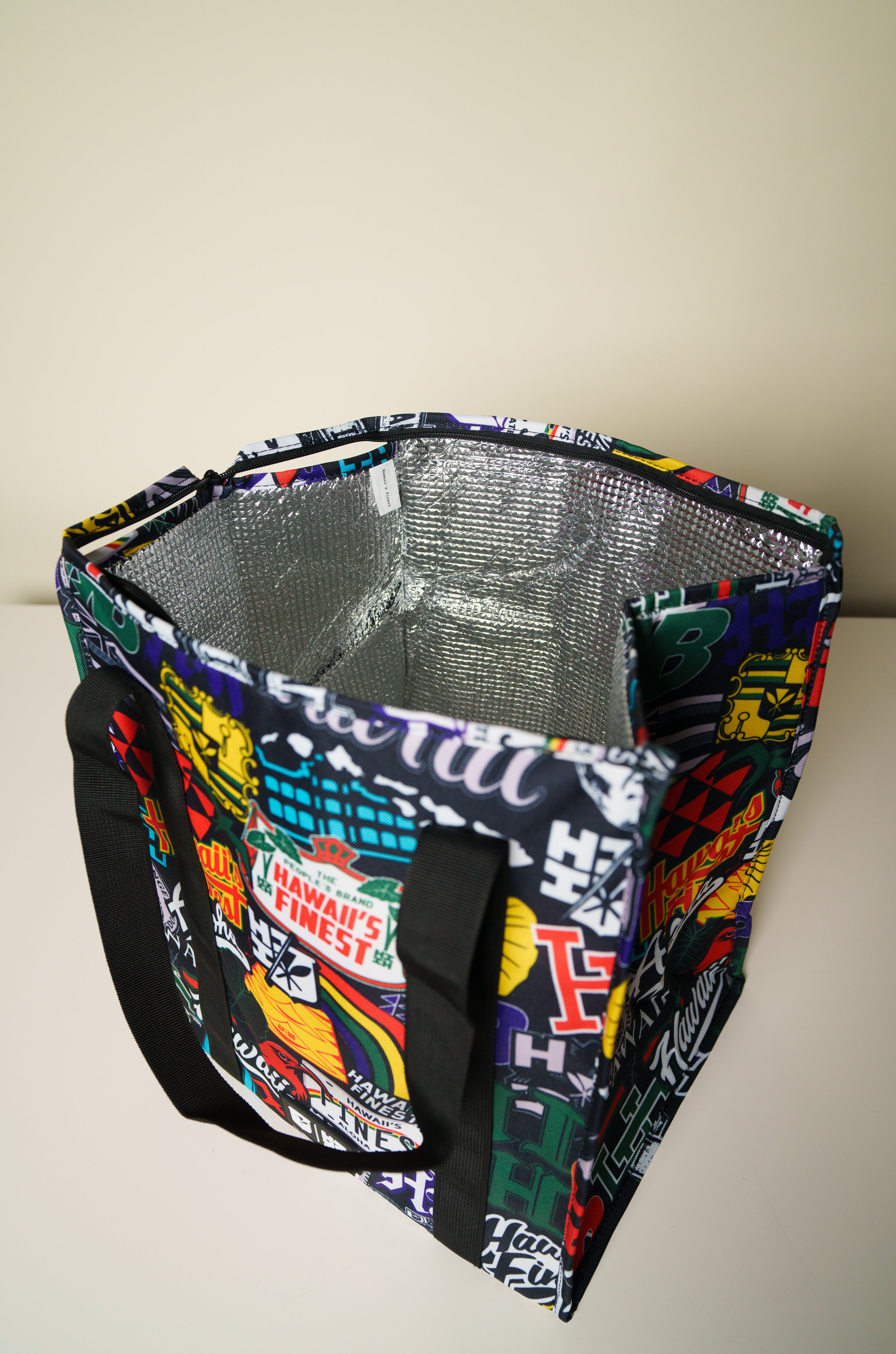 STICKERBOMB INSULATED TOTE