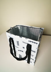 WHITE KAPALA INSULATED TOTE