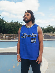 BLUE LOCALS BASKETBALL JERSEY COLLAB