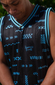 ʻANO KĀPALA BLACK & MINT JERSEY