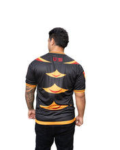 AHU ULA DEEP RED & ORANGE SOFTBALL JERSEY Jersey Hawaii's Finest 