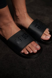 ALL BLACK SIMPLE LOGO SLIDES Utility Hawaii's Finest 