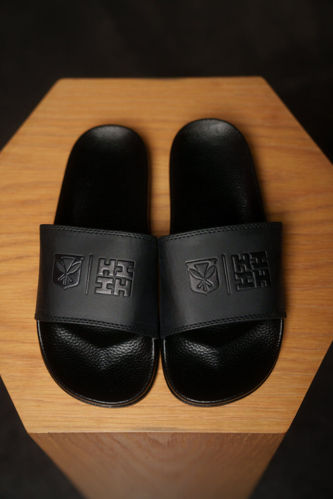 ALL BLACK SIMPLE LOGO SLIDES Utility Hawaii's Finest 