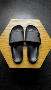 ALL BLACK SPLIT LOGO SLIDES Utility Hawaii's Finest 