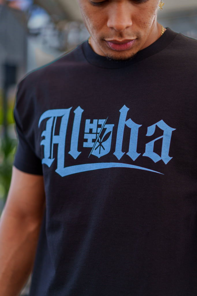 ALOHA BLUE T-SHIRT Shirts Hawaii's Finest 
