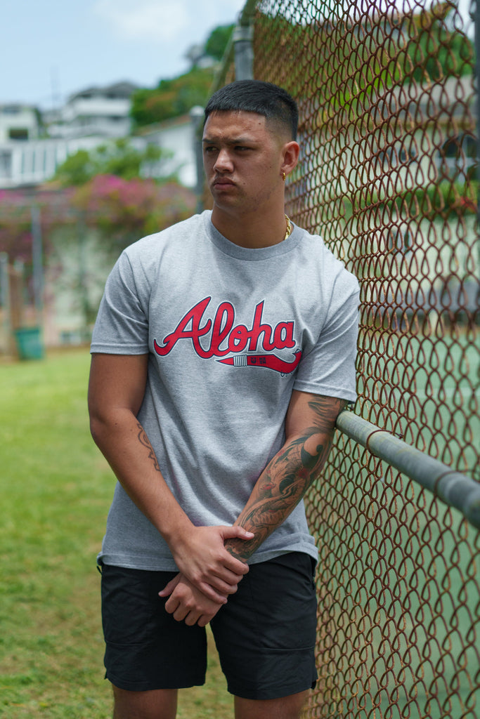 ALOHA CLUB SPORTS COLLECTOR T-SHIRT Shirts Hawaii's Finest SMALL 