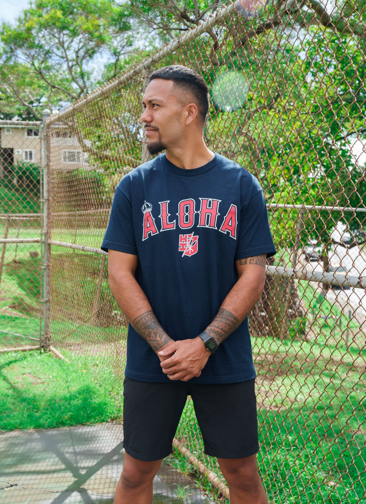 ALOHA CROWN SPORTS COLLECTOR T-SHIRT Shirts Hawaii's Finest SMALL 