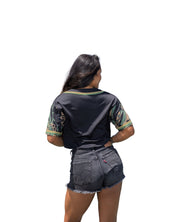 ALOHA FESTIVALS CAMO WOMEN'S BASEBALL JERSEY Jersey Hawaii's Finest 