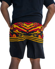 ALOHA FESTIVALS RED & YELLOW PERFORMANCE SHORTS Shorts Hawaii's Finest 