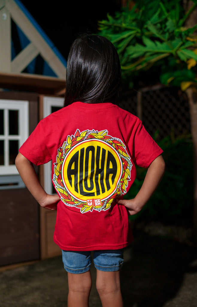 ALOHA SHOYU COLLAB LEI KEIKI T-SHIRT Shirts Hawaii's Finest 