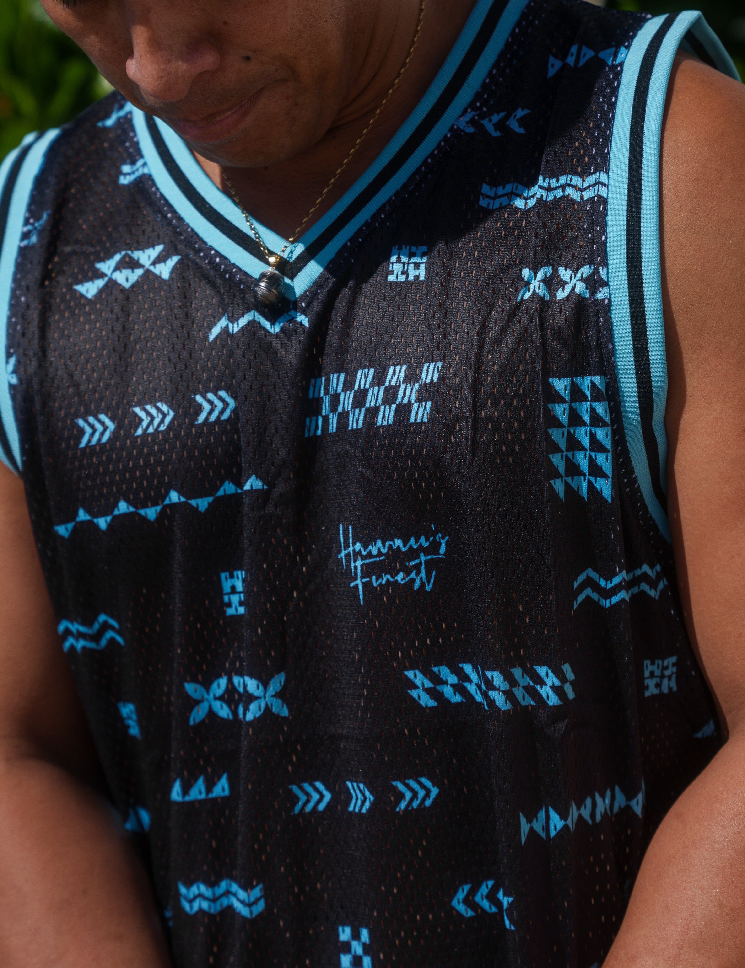 ʻANO KĀPALA BLACK & MINT JERSEY Jersey Hawaii's Finest 