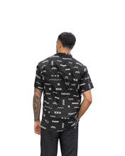 ʻANO KĀPALA MEN'S BLACK & WHITE ALOHA SHIRT Shirts Hawaii's Finest 