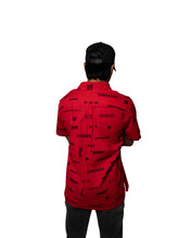 ʻANO KĀPALA MEN'S RED & BLACK ALOHA SHIRT Shirts Hawaii's Finest 