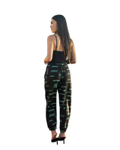 ʻANO KĀPALA WOMEN'S BLACK & MINT JOGGERS Shirts Hawaii's Finest 