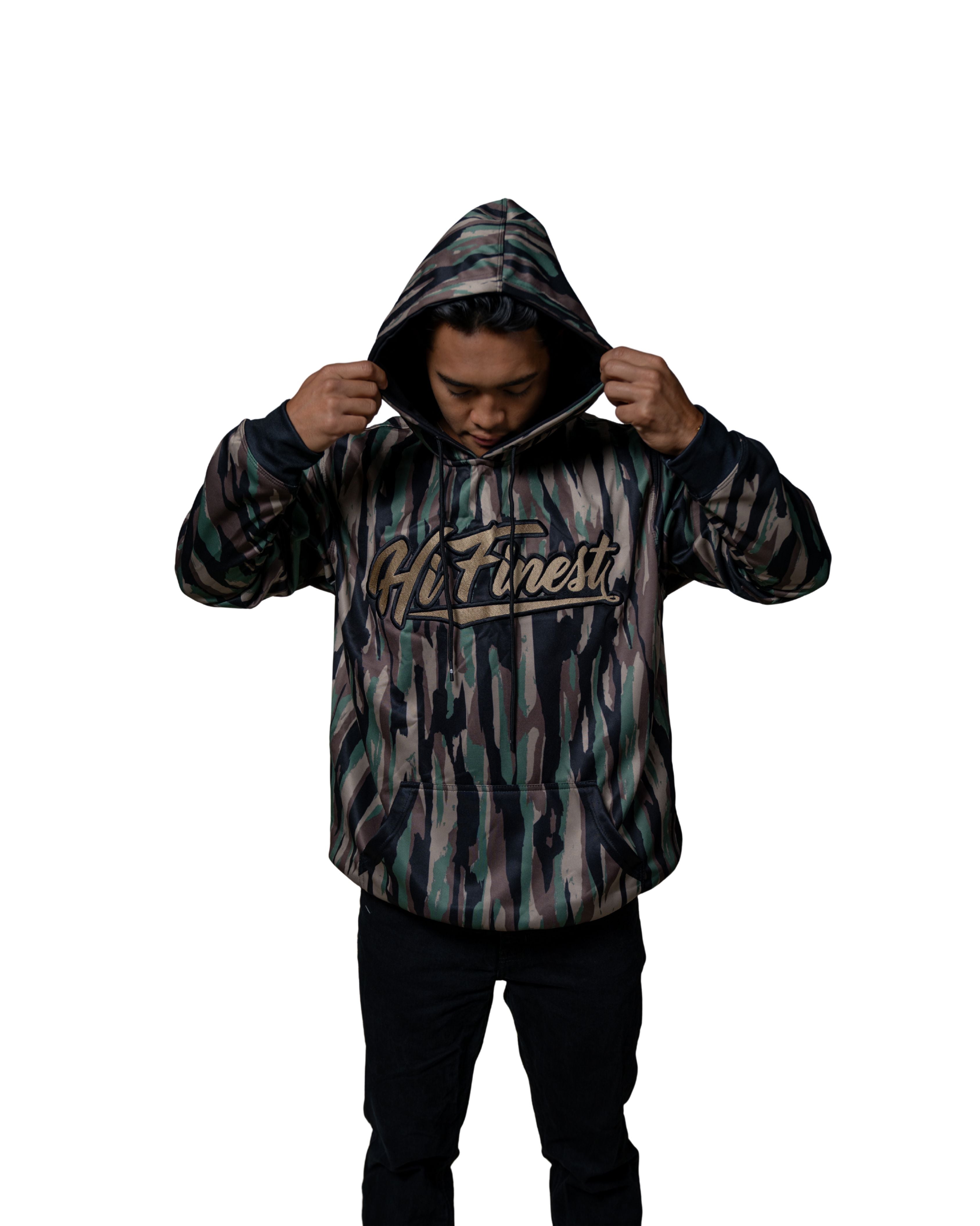 BARK CAMO HOODIE Jacket Hawaii's Finest 
