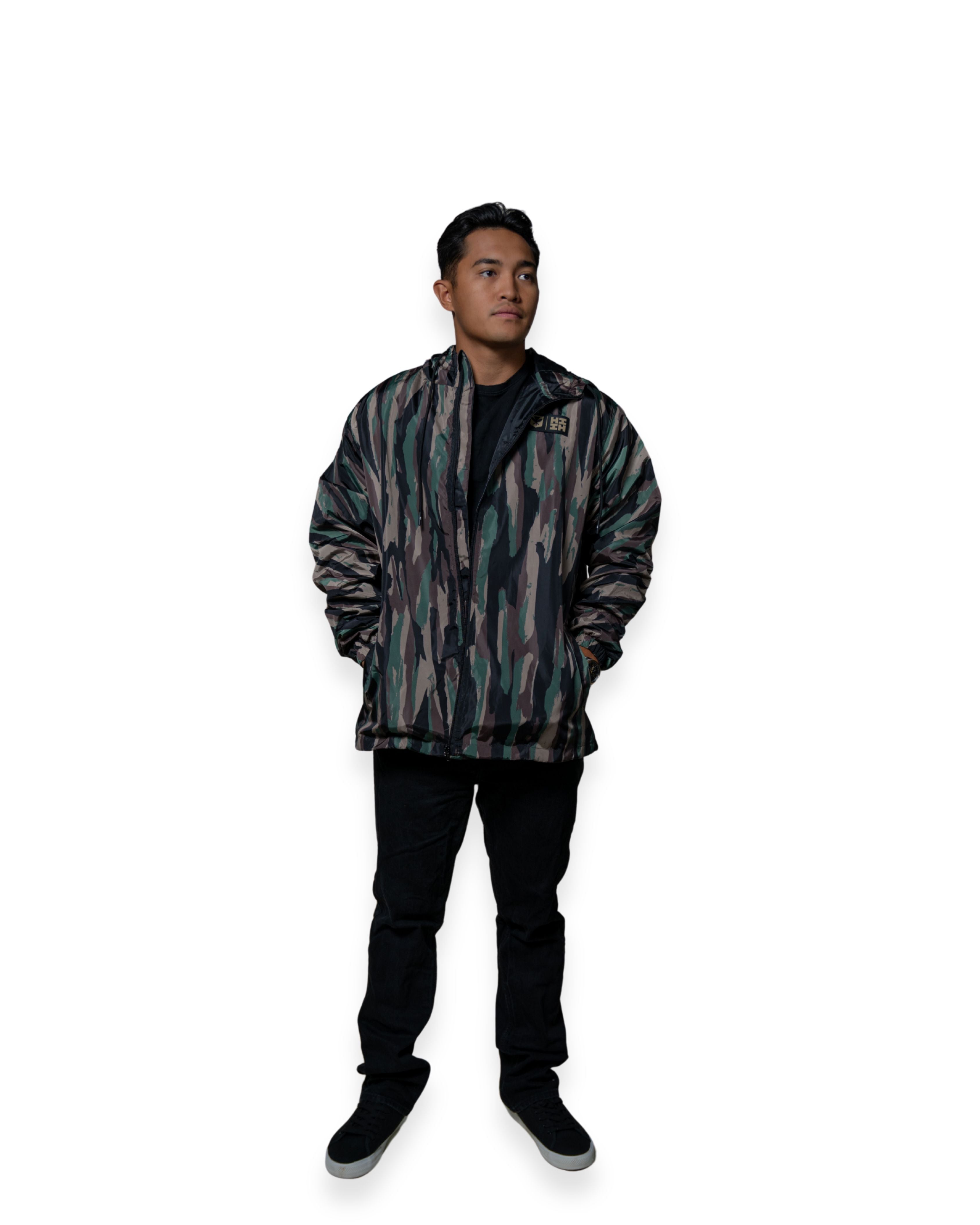 BARK CAMO WINDBREAKER Jersey Hawaii's Finest 