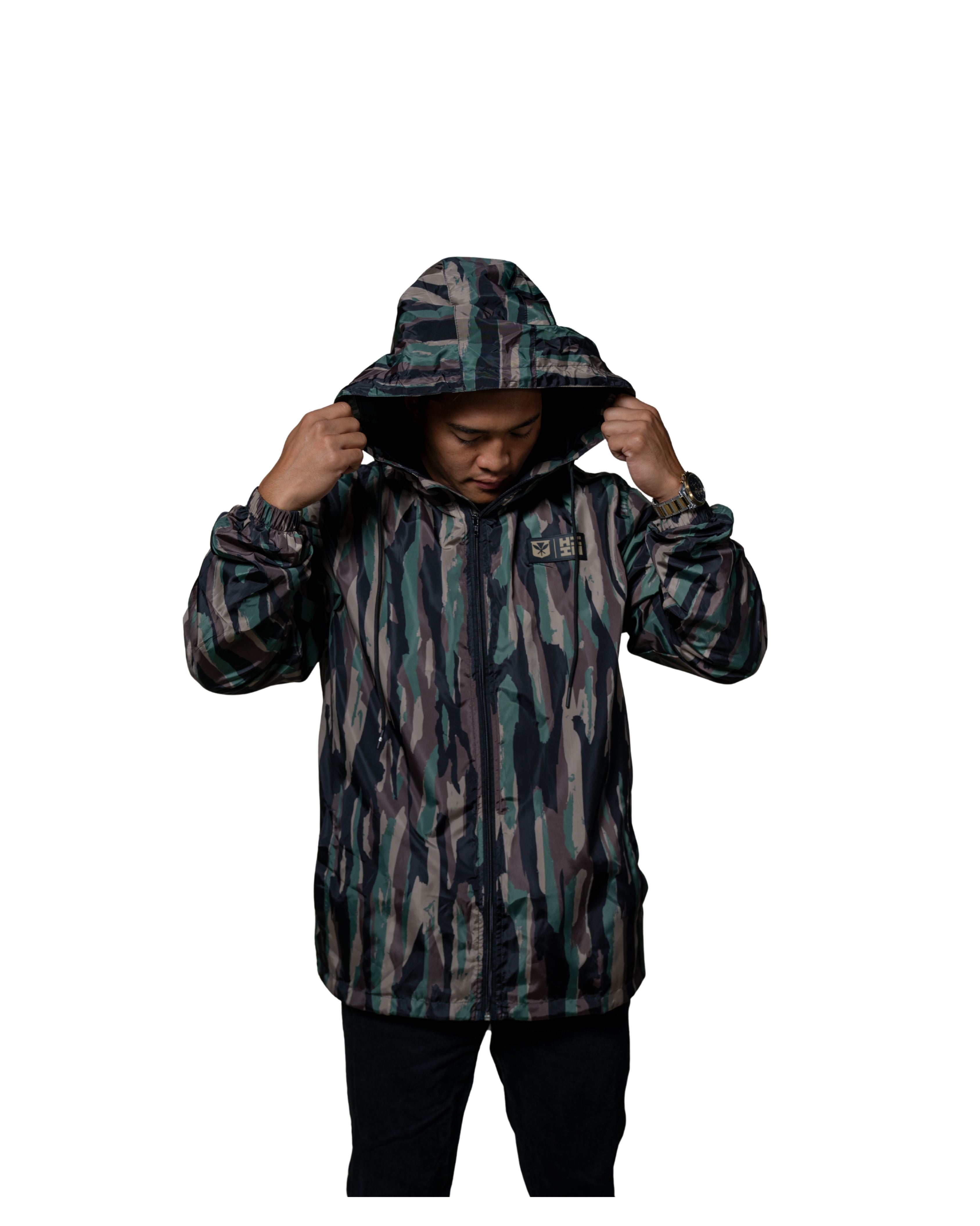 BARK CAMO WINDBREAKER Jersey Hawaii's Finest 