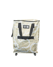 BEIGE & WHITE PIKAKE LEIS 4-WHEELAH BAGS Bags Hawaii's Finest LARGE 