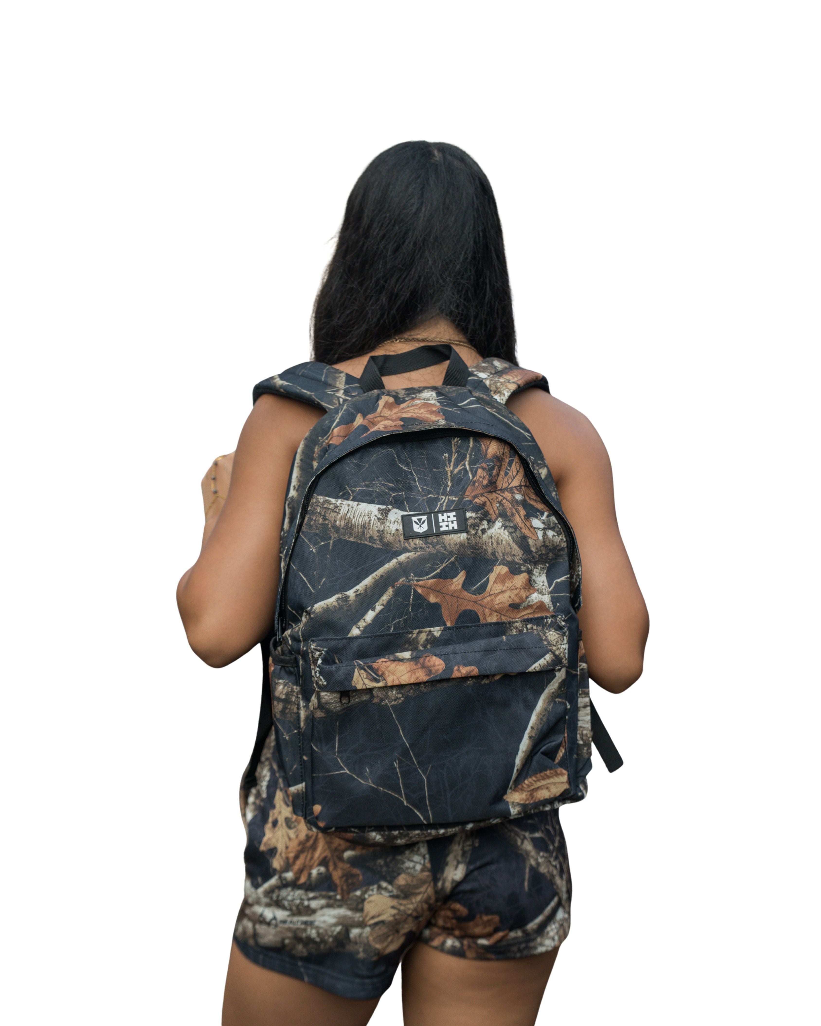 BLACK EDGE REAL TREE CAMO BACKPACK Bags Hawaii's Finest 