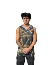 BLACK EDGE REAL TREE CAMO BASKETBALL JERSEY Jersey Hawaii's Finest X-SMALL 