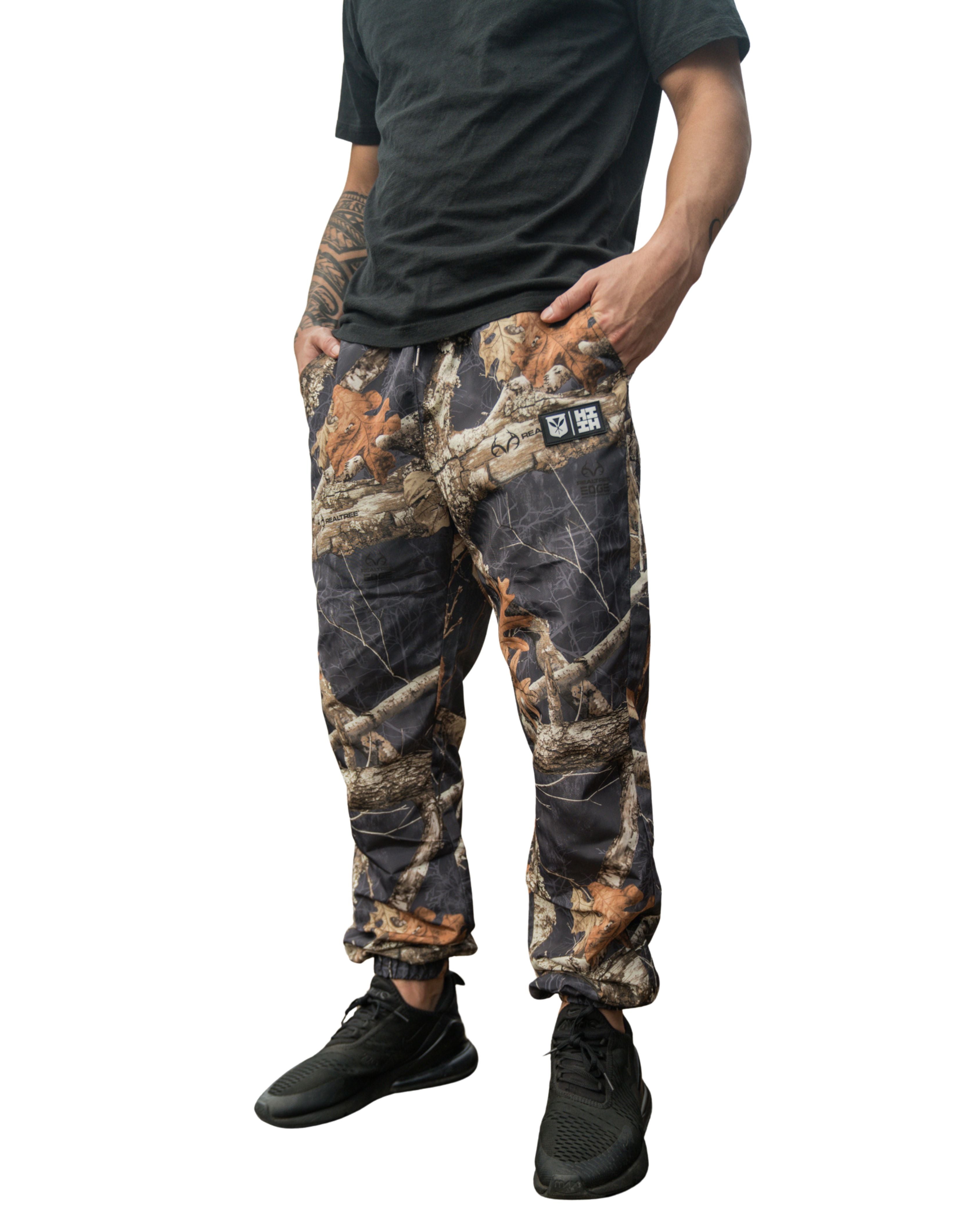 BLACK EDGE REAL TREE CAMO JOGGERS Shorts Hawaii's Finest X-SMALL 