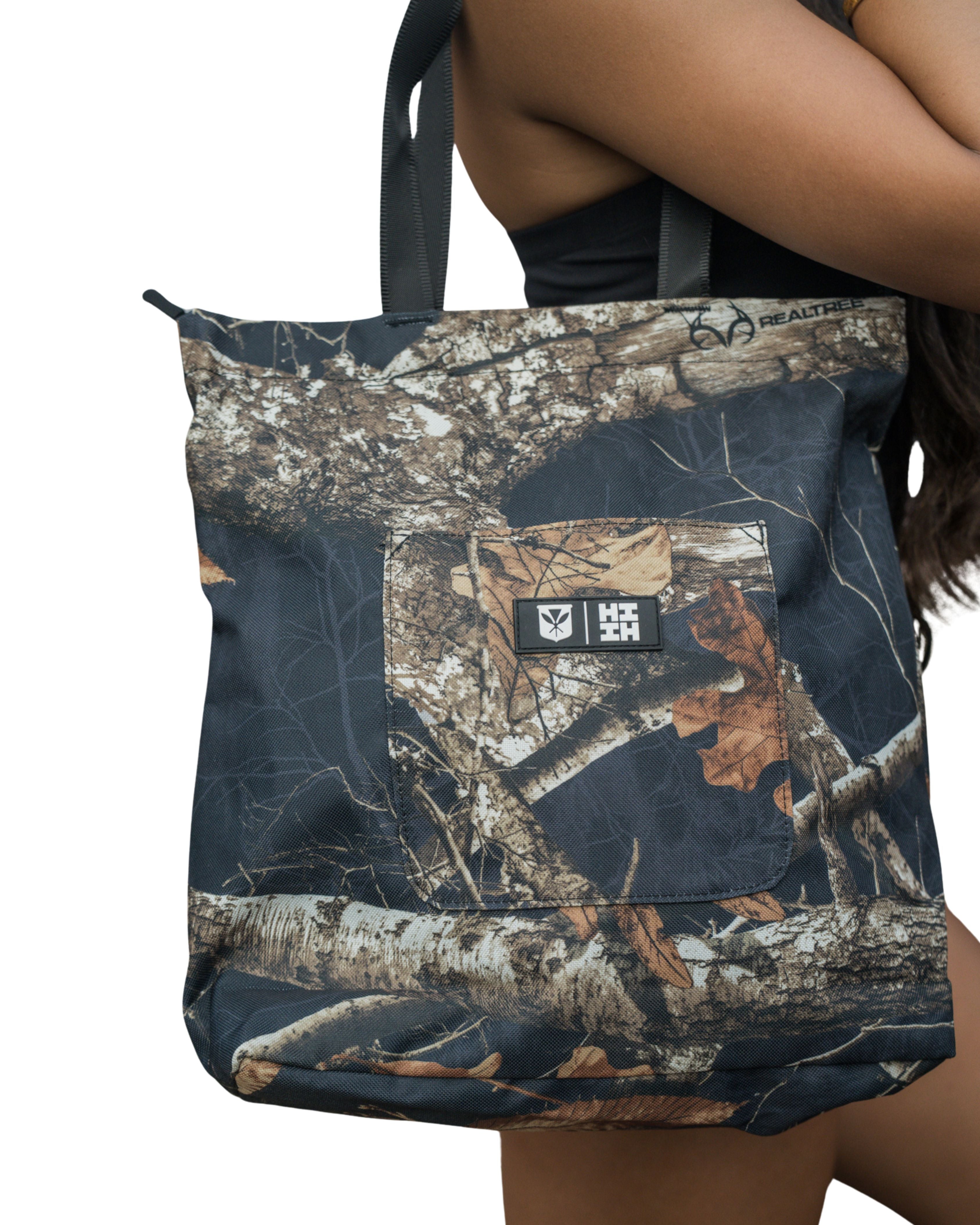 BLACK EDGE REAL TREE CAMO TOTE Bags Hawaii's Finest 